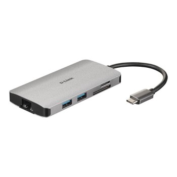 D-Link Hub DUB-M810 USB 3.0, HDMI, with USB-C Ladeanschluss D-Link Hub DUB-M810 USB 3.0, HDMI, with USB-C Ladeanschluss