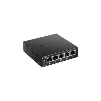 D-Link DGS-1005P/E: 5 Port PoE+ Switch, 4x PoE+ with 30W, 1Gbps, ext. NT D-Link DGS-1005P/E: 5 Port PoE+ Switch, 4x PoE+ with 30W, 1Gbps, ext. NT