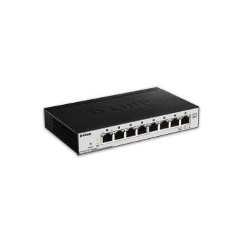 D-Link DGS-1100-08PV2/E: 8 Port PoE Switch, 64W PoE Kapazität, Lüfterlos D-Link DGS-1100-08PV2/E: 8 Port PoE Switch, 64W PoE Kapazität, Lüfterlos