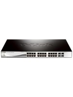 D-Link DGS-1210-28P/E: 28Port PoE Switch,, 1000Mbps, 4x SFP