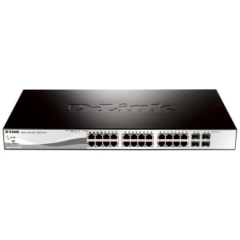 D-Link DGS-1210-28P/E: 28Port PoE Switch,, 1000Mbps, 4x SFP D-Link DGS-1210-28P/E: 28Port PoE Switch,, 1000Mbps, 4x SFP