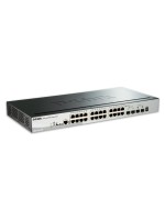 D-Link DGS-1510-28P/E: 28 Port PoE Switch,, 24xGigabit, 4xSFP shared, L2, 193 W