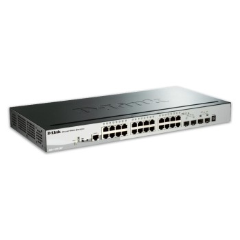 D-Link DGS-1510-28P/E: 28 Port PoE Switch,, 24xGigabit, 4xSFP shared, L2, 193 W D-Link DGS-1510-28P/E: 28 Port PoE Switch,, 24xGigabit, 4xSFP shared, L2, 193 W
