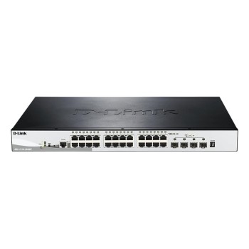D-Link DGS-1510-28XMP/E:24Port SmartSwitch, 1Gbps, IGMP, 32xVLAN, QoS, 2x SFP+ D-Link DGS-1510-28XMP/E:24Port SmartSwitch, 1Gbps, IGMP, 32xVLAN, QoS, 2x SFP+