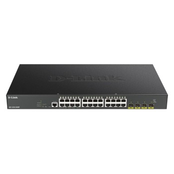 D-Link DGS-1250-28XMP/E: 28Port PoE Switch, 24x 10/100/1000Base-T, 4x 10-Gigabit (SFP+) D-Link DGS-1250-28XMP/E: 28Port PoE Switch, 24x 10/100/1000Base-T, 4x 10-Gigabit (SFP+)