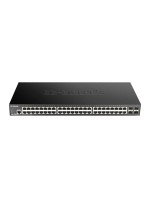 D-Link DGS-1250-52X/E: 52Port Switch, 48x 10/100/1000Base-T, 4x 10-Gigabit (SFP+)