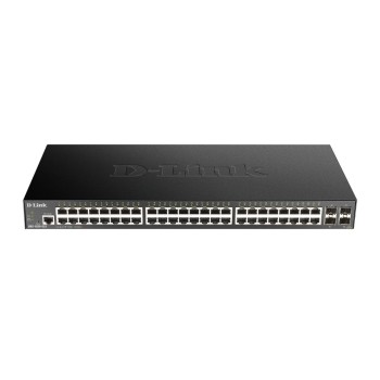 D-Link DGS-1250-52X/E: 52Port Switch, 48x 10/100/1000Base-T, 4x 10-Gigabit (SFP+) D-Link DGS-1250-52X/E: 52Port Switch, 48x 10/100/1000Base-T, 4x 10-Gigabit (SFP+)