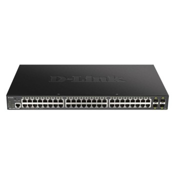 D-Link DGS-1250-52XMP/E: 52Port PoE Switch, 48x 10/100/1000Base-T, 4x 10-Gigabit (SFP+) D-Link DGS-1250-52XMP/E: 52Port PoE Switch, 48x 10/100/1000Base-T, 4x 10-Gigabit (SFP+)