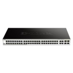 D-Link DGS-1210-52/E 48+4 Port Smart Switch, 48xGigabit 4xSFP, Layer2