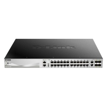 D-Link DGS-3130-30PS/E, 30-Port Layer 3 PoE Gigabit Stack Switch D-Link DGS-3130-30PS/E, 30-Port Layer 3 PoE Gigabit Stack Switch