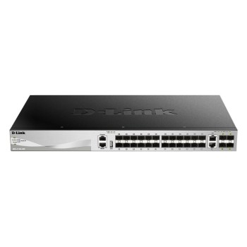 D-Link DGS-3130-30S/E, 30-Port Layer 3 Fiber Gigabit Stack Switc D-Link DGS-3130-30S/E, 30-Port Layer 3 Fiber Gigabit Stack Switc