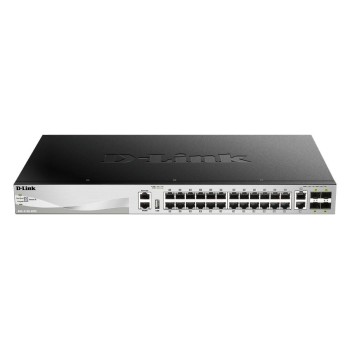 D-Link DGS-3130-30TS/E, 30-Port Layer 3 Gigabit Stack Switch D-Link DGS-3130-30TS/E, 30-Port Layer 3 Gigabit Stack Switch