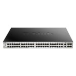 D-Link DGS-3130-54PS/E, 54-Port Layer 3 PoE Gigabit Stack Switch
