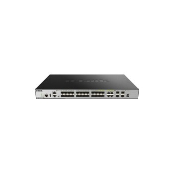 D-Link DGS-3630-28SC/SI/E: 28P PoE Switch, 4xSFP (shared), 4xSFP+, 30W pro Port, 370W D-Link DGS-3630-28SC/SI/E: 28P PoE Switch, 4xSFP (shared), 4xSFP+, 30W pro Port, 370W