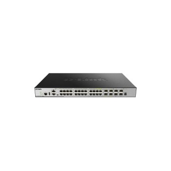 D-Link DGS-3630-28TC/SI/E: 28P Switch, 4xSFP (shared), 4xSFP+, VLAN, RSP, MSPT D-Link DGS-3630-28TC/SI/E: 28P Switch, 4xSFP (shared), 4xSFP+, VLAN, RSP, MSPT