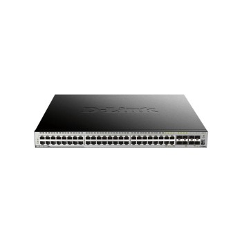 D-Link DGS-3630-52PC/SI/E: 52p PoE Switch, 4x 10 Gigabit SFP+, 30W pro Port, 370W D-Link DGS-3630-52PC/SI/E: 52p PoE Switch, 4x 10 Gigabit SFP+, 30W pro Port, 370W