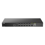 D-LinkDXS-1210-12SC/E: 12- P. Smart Switch, 10x 2x SFP+, 2x 10GE RJ45 Combo-Port