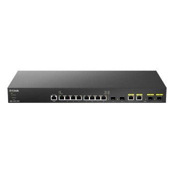 D-Link DXS-1210-12TC/E: 12- P. Smart Switch, 8x 10GE RJ45,2x 10GE RJ45 2x SFP+ Combo P. D-Link DXS-1210-12TC/E: 12- P. Smart Switch, 8x 10GE RJ45,2x 10GE RJ45 2x SFP+ Combo P.