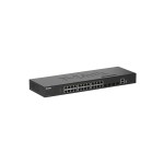 D-Link DGS-1530-28/E: 28 Port Smart Switch, 24x Gigbit, 4x 10G SFP+ , Stackabel