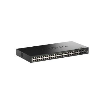 D-Link DGS-1530-52/E: 52 Port Smart Switch, 48x Gigabit, 4x 10G SFP+, Staccable D-Link DGS-1530-52/E: 52 Port Smart Switch, 48x Gigabit, 4x 10G SFP+, Staccable