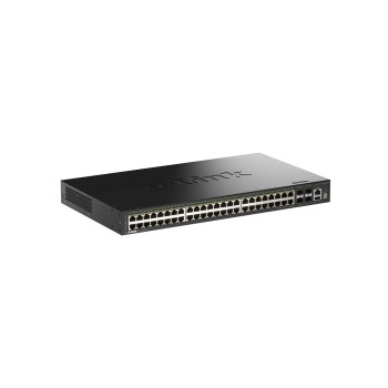 D-Link DGS-1530-52P/E:52-P PoE Smart Switch, 48x Gigabit P, 4x 10G SFP+, Staccable D-Link DGS-1530-52P/E:52-P PoE Smart Switch, 48x Gigabit P, 4x 10G SFP+, Staccable