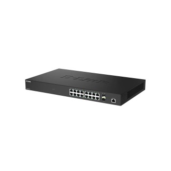 D-Link DMS-1250-18/E: 18 Port Multi-Gbit, 16x 2.5Gbit, 2x 10G SFP+, Fanless D-Link DMS-1250-18/E: 18 Port Multi-Gbit, 16x 2.5Gbit, 2x 10G SFP+, Fanless