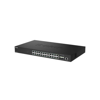 D-Link DMS-1250-28/E: 28 Port Multi-Gbit, 24x 2.5Gbit, 4x 10G SFP+ D-Link DMS-1250-28/E: 28 Port Multi-Gbit, 24x 2.5Gbit, 4x 10G SFP+
