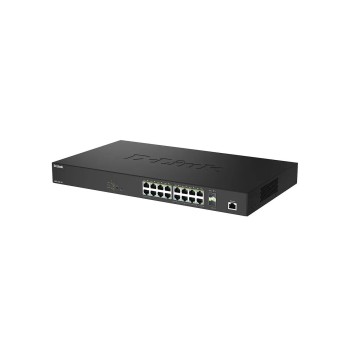 D-Link DMS-1250-18P/E: 18-P PoE Multi-Gbit, 16x 2.5Gbit PoE, 2x 10G SFP+ D-Link DMS-1250-18P/E: 18-P PoE Multi-Gbit, 16x 2.5Gbit PoE, 2x 10G SFP+
