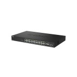 D-Link DMS-1250-28P/E:28-P PoE Multi-Gbit, 24x 2.5Gbit PoE, 2x 10G SFP+