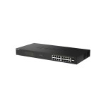 D-Link DGS-1018P/E: 18 Port Gig PoE+ Switch, 16x1Gbps PoE+, 2x SFP