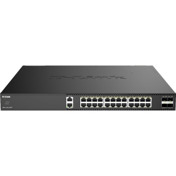 D-Link DXS-1250-28YP: 28- P. Smart Switch, 24x 10GE RJ45, 4x SFP28+ Port D-Link DXS-1250-28YP: 28- P. Smart Switch, 24x 10GE RJ45, 4x SFP28+ Port