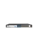 D-Link DGS-1026P/E: 26Port Gigabit Switch, 24x1Gbps PoE, 2x SFP, 240W