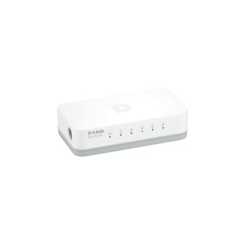 D-Link GO-SW-5E: Easy DesktopSwitch, 5x 10/100 Port, ohne Lüfter D-Link GO-SW-5E: Easy DesktopSwitch, 5x 10/100 Port, ohne Lüfter