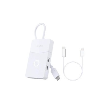D-Link DUP-501: 5-in-1 USB-C HubW-LAN HDMI, 1x HDMI, 1x WLAN HDMI, 2x USB-C, 1x USB A D-Link DUP-501: 5-in-1 USB-C HubW-LAN HDMI, 1x HDMI, 1x WLAN HDMI, 2x USB-C, 1x USB A