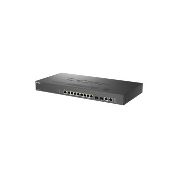 D-Link DMS-1250-12TP: 12 Port PoE Mul-Gbit, 8x 2.5Gbit, 2x 10Gbit, 2x 10G SFP+ D-Link DMS-1250-12TP: 12 Port PoE Mul-Gbit, 8x 2.5Gbit, 2x 10Gbit, 2x 10G SFP+