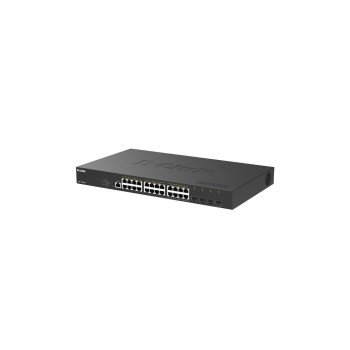 D-LINK Nuclias L2+, 24-Port, Gigabit, PoE/PoE+, 4-Port 10 GbE
