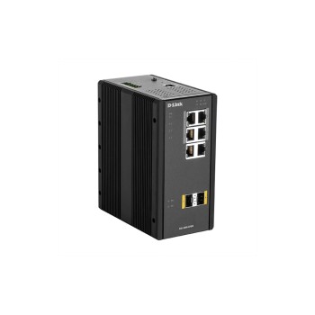 D-LINK DIS-300G-8PSW, Industrial Gigabit Managed PoE 8-Port SFP D-LINK DIS-300G-8PSW, Industrial Gigabit Managed PoE 8-Port SFP
