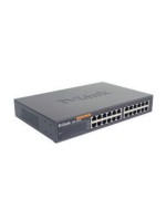 D-Link DES-1024D: 24Port Switch, 100Mbps, Kit für 19, Auto-Uplink, lüfterlos