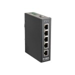 D-Link DIS-100E-5W 5-Port Unmanaged Layer2, Fast Ethernet Industrial Switch