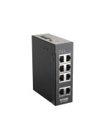 D-Link DIS-100E-8W 8-Port Unmanaged Layer2, Fast Ethernet Industrial Switch