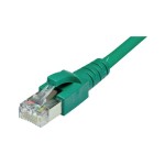 Dätwyler patch cable: S/FTP, 4m, grün, Cat.6A, AWG26, 10Gbps, 500MHz