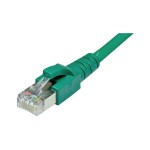 Dätwyler IT Infra Câble de raccordement Cat 6A, S/FTP, 4 m, Vert