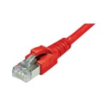 Dätwyler IT Infra Câble de raccordement Cat 6A, S/FTP, 4 m, Rouge