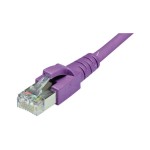 Dätwyler IT Infra Câble de raccordement Cat 6A, S/FTP, 4 m, Violet