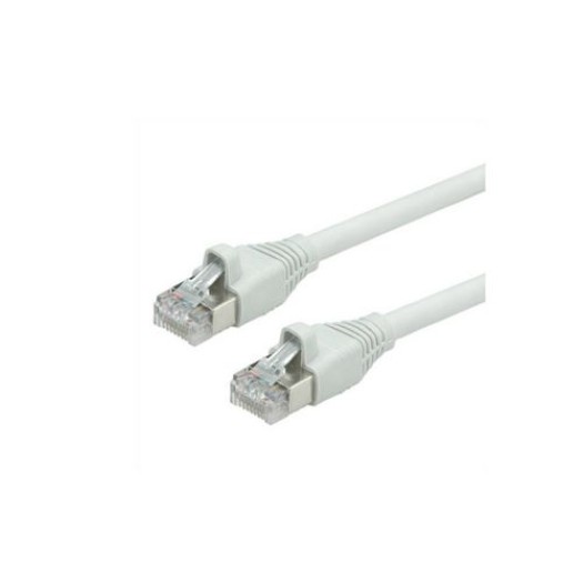 Dätwyler Patch cable: S/FTP, 0.5m, grey, Cat.6, AWG22, 1Gbps, 600MHz