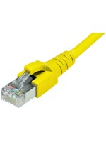 Dätwyler Patch cable: S/FTP, 0.5m, yellow, Cat.6, AWG22, 1Gbps, 600MHz