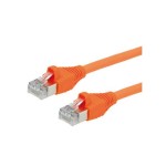 Dätwyler Câble patch: S/FTP, 1m, orange, Cat.6, AWG22, 1Gbps, 600MHz