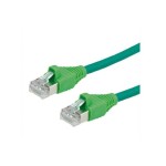 Dätwyler Câble patch: S/FTP, 2m, vert, Cat.6, AWG22, 1Gbps, 600MHz