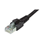 Dätwyler Câble patch: S/FTP, 2m, noir, Cat.6, AWG22, 1Gbps, 600MHz