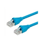 Dätwyler Câble patch: S/FTP, 5m, bleu, Cat.6, AWG22, 1Gbps, 600MHz